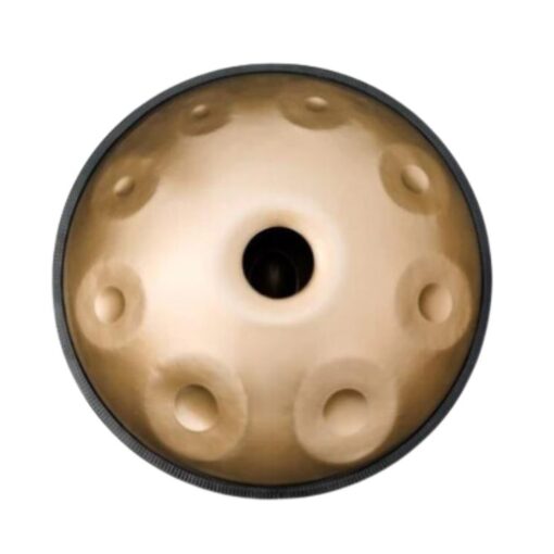 handpan de 17 notes de couleur bronze