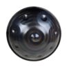 handpan drum de 9 notes de couleur noir