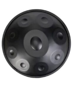handpan débutant de 9 notes de couleur noir