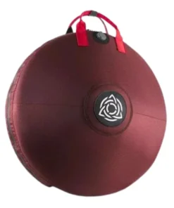 housse protection pour handpan de couleur rouge