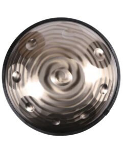 handpan 9 notes style tourbillon de couleur argent