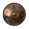 handpan instrument 9 notes de couleur bronze