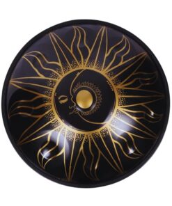 handpan "ayasa" de couleur noir 9 notes