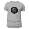 t shirt gris pour homme, imprimé handpan, de couleur gris