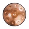 handpan 10 notes de couleur bronze