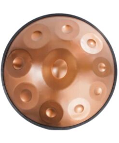 handpan 10 notes de couleur bronze