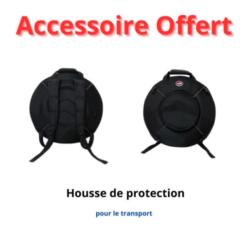 sac de transport offert pour toute commande de tongue drum